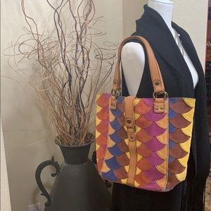 LUCKY Brand colorful tote